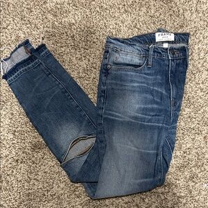 Frame Denim Women's Blue Skinny Jeans